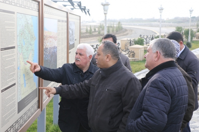 Основатель Глобального института воды Нидал Селим посетил прифронтовую зону Азербайджана по приглашению МФЕП