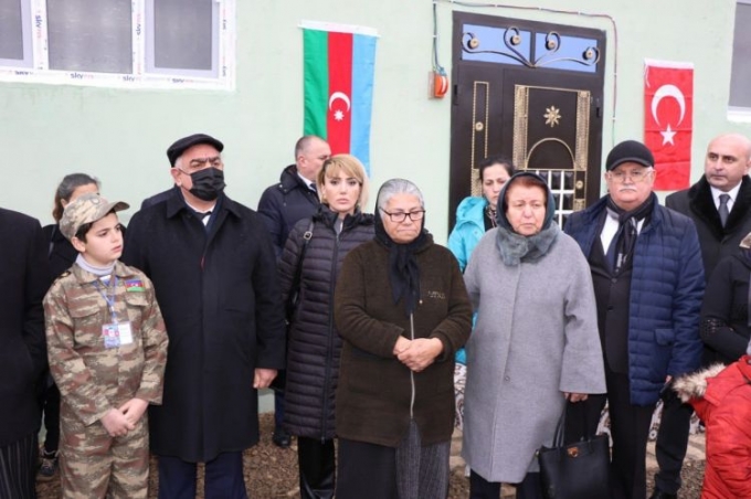 Martyr's family provided with a house with the support of IEPF - PHOTOS