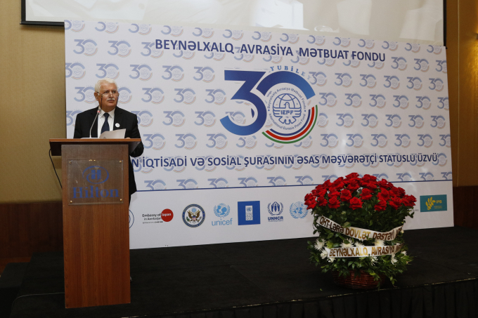 The event on the 30th anniversary of International Eurasia Press Fund was held - PHOTOS