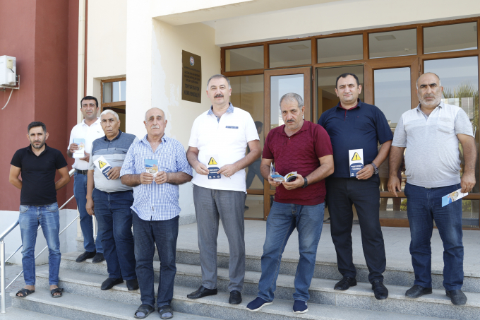 BAMF-ın PSTM komandası Tərtər rayonunda “Partlayıcı Sursatların Təhlükəsinə dair Maarifləndirmə” layihəsini davam etdirir