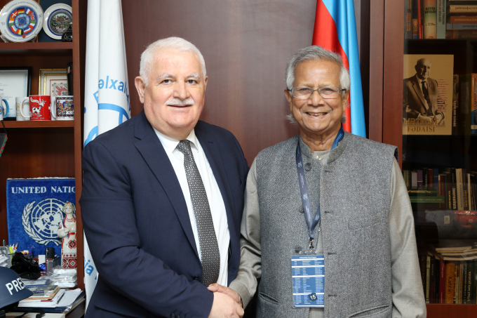 Nobel Peace Prize Laureate Muhammad Yunus visited IEPF - PHOTOS